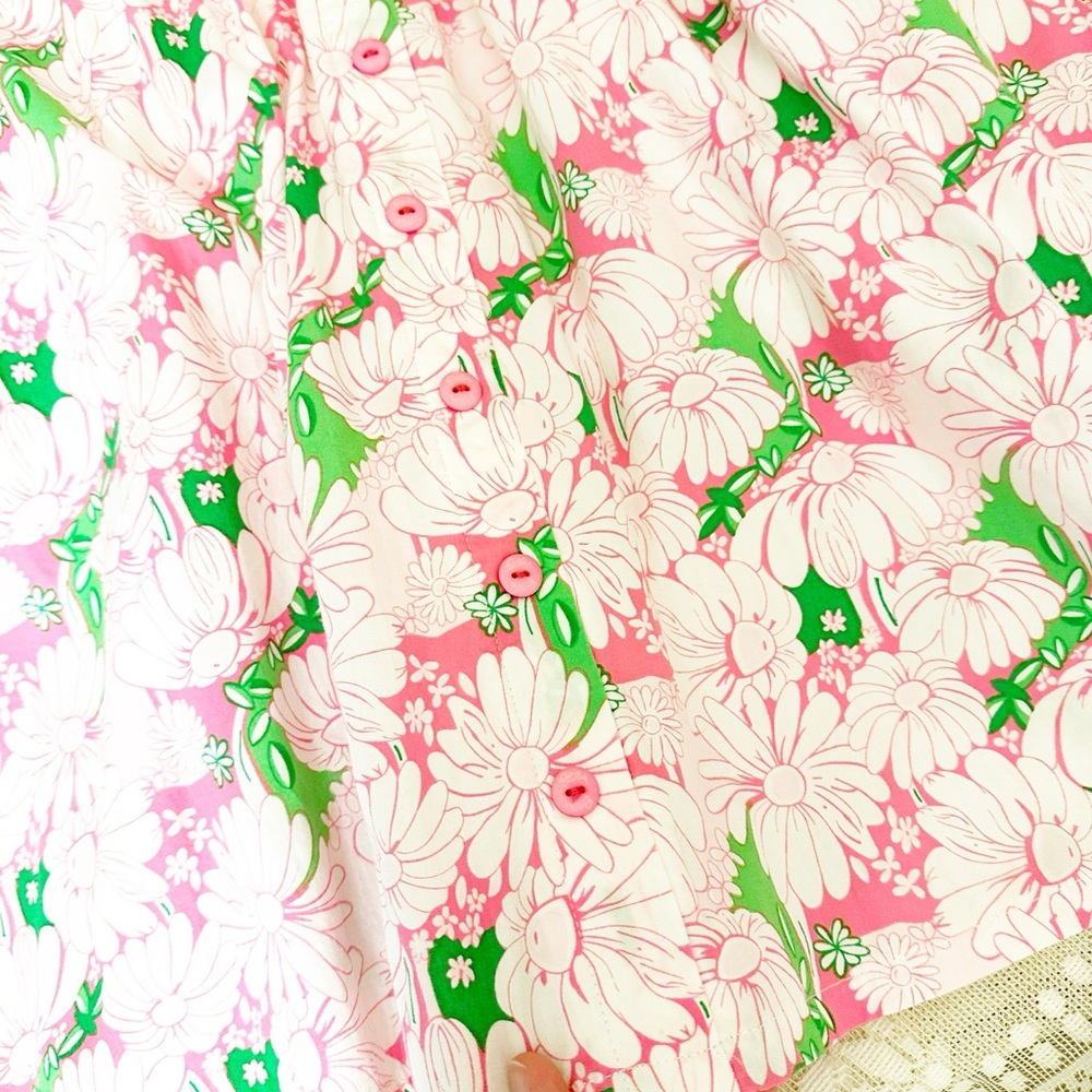 Vintage Lilly Pulitzer Floral Dress - Picture 7 of 7